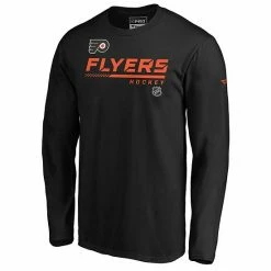 Men's Fanatics Branded Black Philadelphia Flyers Authentic Pro Core Collection Prime Long Sleeve T-Shirt -Metaverse shop unnamed file 28191
