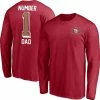 Men's Fanatics Branded Scarlet San Francisco 49ers #1 Dad Long Sleeve T-Shirt 2 Men's Fanatics Branded Scarlet San Francisco 49ers #1 Dad Long Sleeve T-Shirt -Metaverse shop unnamed file 28263