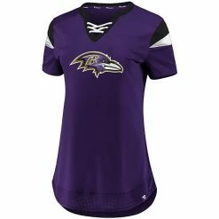 Women's Fanatics Branded Lamar Jackson Purple Baltimore Ravens Athena Name & Number Fashion Top -Metaverse shop unnamed file 28318