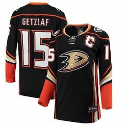 Women's Fanatics Branded Ryan Getzlaf Black Anaheim Ducks Home Breakaway Player Jersey