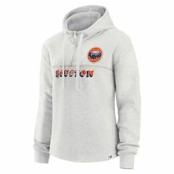 Women's Fanatics Branded Oatmeal Houston Astros True Classics Legacy Quarter-Zip Hoodie -Metaverse shop unnamed file 28433