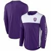 Men's Fanatics Branded Purple/White Orlando City SC Striker Long Sleeve T-Shirt