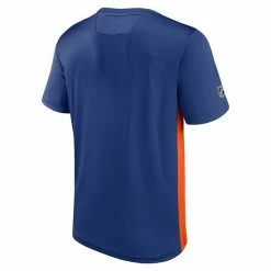 Men's Fanatics Branded Navy/Orange Edmonton Oilers Authentic Pro Rink Tech T-Shirt -Metaverse shop unnamed file 28481