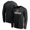 Men's Fanatics Branded Black Inter Miami CF Team Arc Knockout Long Sleeve T-Shirt -Metaverse shop unnamed file 28521