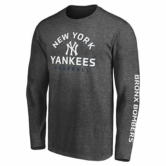 Men's Fanatics Branded Navy/Heathered Charcoal New York Yankees T-Shirt Combo Pack - Image 4