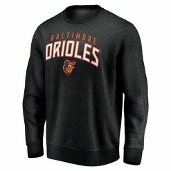 Men's Fanatics Branded Black Baltimore Orioles Gametime Arch Pullover Sweatshirt -Metaverse shop unnamed file 28570