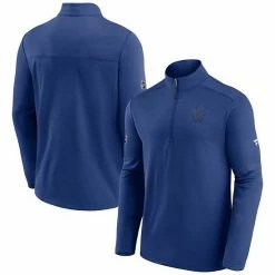 Men's Fanatics Branded Blue Toronto Maple Leafs Authentic Pro Travel And Training Quarter-Zip Jacket -Metaverse shop unnamed file 28597