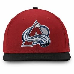 Men's Fanatics Branded Maroon Colorado Avalanche Core Primary Logo Fitted Hat -Metaverse shop unnamed file 28625