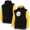 Men's Fanatics Branded Black/Gold Pittsburgh Steelers Big & Tall Block Party Pullover Hoodie -Metaverse shop unnamed file 28659