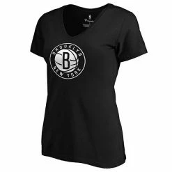 Women's Fanatics Branded Kevin Durant Black Brooklyn Nets Playmaker Logo Name & Number V-Neck T-Shirt 3 Women's Fanatics Branded Kevin Durant Black Brooklyn Nets Playmaker Logo Name & Number V-Neck T-Shirt -Metaverse shop unnamed file 28683