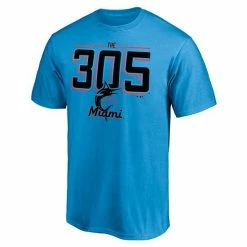 Men's Fanatics Branded Blue Miami Marlins The 305 Hometown Collection T-Shirt 4 Men's Fanatics Branded Blue Miami Marlins The 305 Hometown Collection T-Shirt -Metaverse shop unnamed file 28691