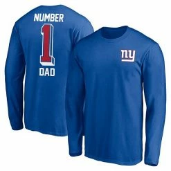 Men's Fanatics Branded Royal New York Giants #1 Dad Long Sleeve T-Shirt 3 Men's Fanatics Branded Royal New York Giants #1 Dad Long Sleeve T-Shirt -Metaverse shop unnamed file 28718