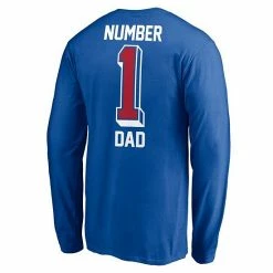 Men's Fanatics Branded Royal New York Giants #1 Dad Long Sleeve T-Shirt 5 Men's Fanatics Branded Royal New York Giants #1 Dad Long Sleeve T-Shirt -Metaverse shop unnamed file 28720