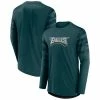 Men's Fanatics Branded Midnight Green/Black Philadelphia Eagles Square Off Long Sleeve T-Shirt -Metaverse shop unnamed file 2879