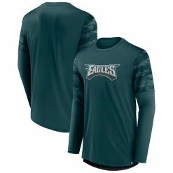 Men's Fanatics Branded Midnight Green/Black Philadelphia Eagles Square Off Long Sleeve T-Shirt 3 Men's Fanatics Branded Midnight Green/Black Philadelphia Eagles Square Off Long Sleeve T-Shirt -Metaverse shop unnamed file 2880