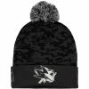 Men's Fanatics Branded Charcoal San Jose Sharks Military Appreciation Cuffed Knit Hat With Pom -Metaverse shop unnamed file 28805