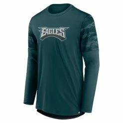 Men's Fanatics Branded Midnight Green/Black Philadelphia Eagles Square Off Long Sleeve T-Shirt 4 Men's Fanatics Branded Midnight Green/Black Philadelphia Eagles Square Off Long Sleeve T-Shirt -Metaverse shop unnamed file 2881