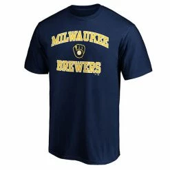 Men's Fanatics Branded Navy Milwaukee Brewers Big & Tall Heart & Soul T-Shirt -Metaverse shop unnamed file 28813