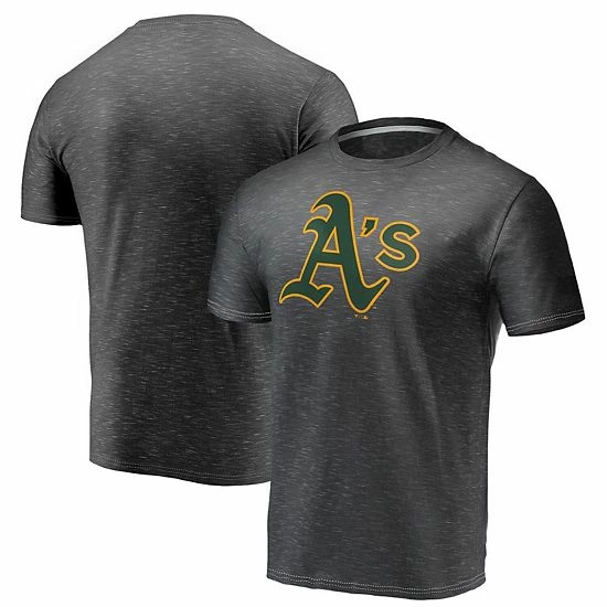 Men's Fanatics Branded Charcoal Oakland Athletics Official Logo Space Dye T-Shirt Men's Fanatics Branded Charcoal Oakland Athletics Official Logo Space Dye T-Shirt -Metaverse shop unnamed file 28826