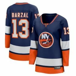 Women's Fanatics Branded Mathew Barzal Orange New York Islanders 2020/21 Special Edition Breakaway Player Jersey -Metaverse shop unnamed file 28837