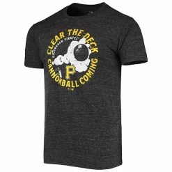 Men's Fanatics Branded Heathered Black Pittsburgh Pirates Clear The Deck Tri-Blend T-Shirt 7 Men's Fanatics Branded Heathered Black Pittsburgh Pirates Clear The Deck Tri-Blend T-Shirt -Metaverse shop unnamed file 28847