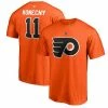 Men's Fanatics Branded Travis Konecny Orange Philadelphia Flyers 2020/21 Special Edition Authentic Stack Name & Number T-Shirt