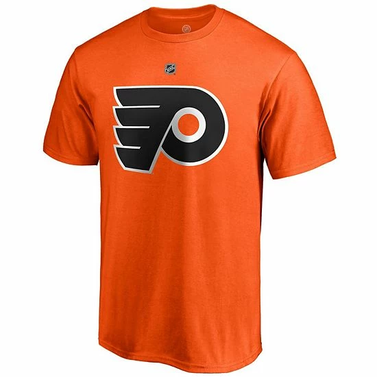 Men's Fanatics Branded Travis Konecny Orange Philadelphia Flyers 2020/21 Special Edition Authentic Stack Name & Number T-Shirt 5 Men's Fanatics Branded Travis Konecny Orange Philadelphia Flyers 2020/21 Special Edition Authentic Stack Name & Number T-Shirt - Image 3