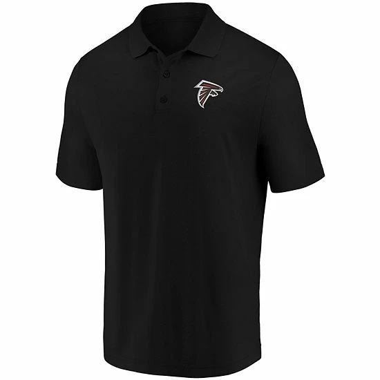 Men's Fanatics Branded Red/Black Atlanta Falcons 2-Pack Polo Set 7 Men's Fanatics Branded Red/Black Atlanta Falcons 2-Pack Polo Set - Image 5
