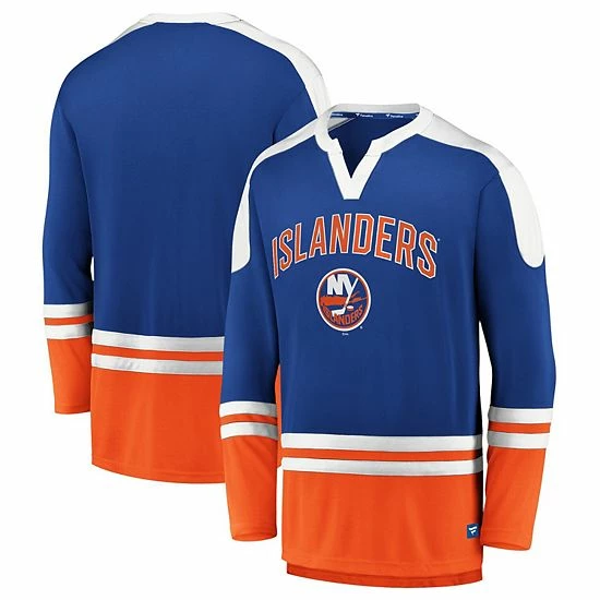 Men's Fanatics Branded Royal/Orange New York Islanders Iconic Slapshot Long Sleeve T-Shirt Men's Fanatics Branded Royal/Orange New York Islanders Iconic Slapshot Long Sleeve T-Shirt -Metaverse shop unnamed file 28871