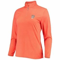 Women's Fanatics Branded Orange San Francisco Giants Spring Training EcoTec Quarter-Zip Jacket 4 Women's Fanatics Branded Orange San Francisco Giants Spring Training EcoTec Quarter-Zip Jacket -Metaverse shop unnamed file 28945
