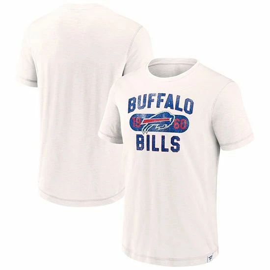 Men's Fanatics Branded White Buffalo Bills Act Fast T-Shirt 4 Men's Fanatics Branded White Buffalo Bills Act Fast T-Shirt - Image 2