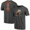 Men's Fanatics Branded Heathered Charcoal Cleveland Browns Greatest Dad Retro Tri-Blend T-Shirt -Metaverse shop unnamed file 28997