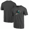 Men's Fanatics Branded Heathered Charcoal San Jose Sharks Primary Logo Tri-Blend T-Shirt 2 Men's Fanatics Branded Heathered Charcoal San Jose Sharks Primary Logo Tri-Blend T-Shirt -Metaverse shop unnamed file 29031