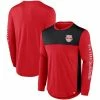 Men's Fanatics Branded Red/Black New York Red Bulls Striker Long Sleeve T-Shirt -Metaverse shop unnamed file 2906