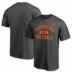Men's Fanatics Branded Charcoal San Francisco Giants Iconic Primary Pill T-Shirt -Metaverse shop unnamed file 29066