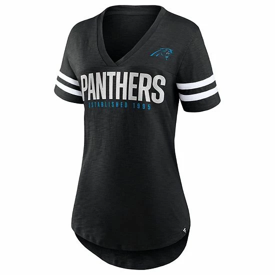 Women's Fanatics Branded Black Carolina Panthers Speed Tested V-Neck T-Shirt Women's Fanatics Branded Black Carolina Panthers Speed Tested V-Neck T-Shirt -Metaverse shop unnamed file 29071