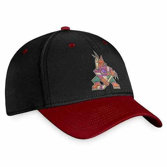 Men's Fanatics Branded Black/Burgundy Arizona Coyotes 2022 NHL Draft Authentic Pro Flex Hat Men's Fanatics Branded Black/Burgundy Arizona Coyotes 2022 NHL Draft Authentic Pro Flex Hat -Metaverse shop unnamed file 29096