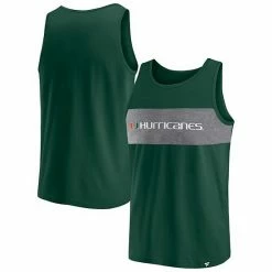 Men's Fanatics Branded Green Miami Hurricanes Perfect Changeover Tank Top 3 Men's Fanatics Branded Green Miami Hurricanes Perfect Changeover Tank Top -Metaverse shop unnamed file 29129