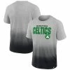 Men's Fanatics Branded Heathered Gray/Black Boston Celtics Board Crasher Dip-Dye T-Shirt -Metaverse shop unnamed file 29185