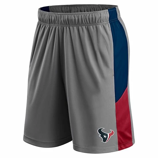 Men's Fanatics Branded Gray Houston Texans Rush Shorts Men's Fanatics Branded Gray Houston Texans Rush Shorts -Metaverse shop unnamed file 29210