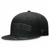 Men's Fanatics Branded Black Pittsburgh Pirates Camo Brim Fitted Hat
