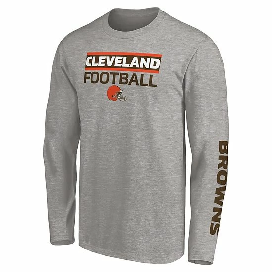 Men's Fanatics Branded White/Heathered Gray Cleveland Browns T-Shirt Combo Set Men's Fanatics Branded White/Heathered Gray Cleveland Browns T-Shirt Combo Set -Metaverse shop unnamed file 29258