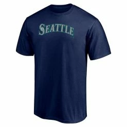 Men's Fanatics Branded Navy/Heathered Charcoal Seattle Mariners T-Shirt Combo Pack -Metaverse shop unnamed file 29263