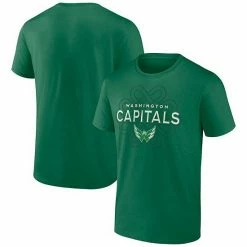 Men's Fanatics Branded Kelly Green Washington Capitals St. Patrick's Day Celtic Knot T-Shirt -Metaverse shop unnamed file 29267