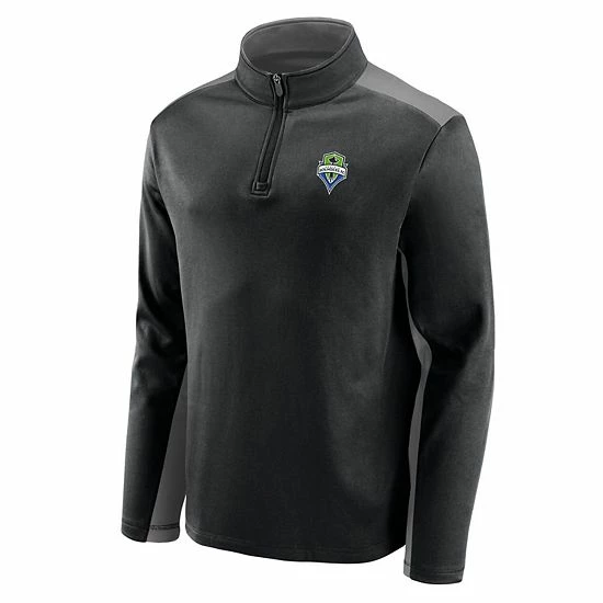 Men's Fanatics Branded Black Seattle Sounders FC Primary Logo 1/4-Zip Fleece Jacket Men's Fanatics Branded Black Seattle Sounders FC Primary Logo 1/4-Zip Fleece Jacket -Metaverse shop unnamed file 29331