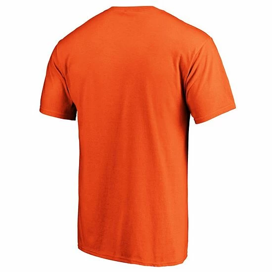 Men's Fanatics Branded Orange Miami Dolphins Big & Tall Team Logo Lockup T-Shirt 6 Men's Fanatics Branded Orange Miami Dolphins Big & Tall Team Logo Lockup T-Shirt - Image 4