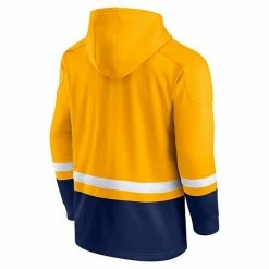 Men's Fanatics Branded Gold/Navy Nashville Predators First Battle Power Play Pullover Hoodie 5 Men's Fanatics Branded Gold/Navy Nashville Predators First Battle Power Play Pullover Hoodie -Metaverse shop unnamed file 29381