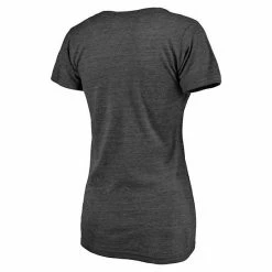 Women's Fanatics Branded Heathered Charcoal Chicago White Sox Chi Sox Hometown Collection Tri-Blend V-Neck T-Shirt -Metaverse shop unnamed file 29445