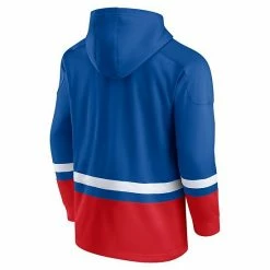 Men's Fanatics Branded Blue New York Rangers First Battle Power Play Pullover Hoodie -Metaverse shop unnamed file 29455