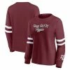 Women's Fanatics Branded Maroon Texas A&M Aggies Home Stretch Pullover Sweatshirt -Metaverse shop unnamed file 29456
